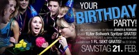 Your Birthdayparty@Bollwerk