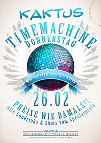 Time Machine@Kaktus Bar