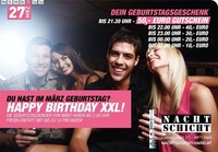 Happy Birthday XXL@Nachtschicht