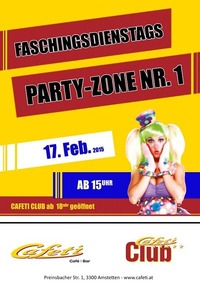 Faschingsdienstags Party-Club@Cafeti Club