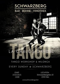 La Carlos Gardel  Tango Workshop & Milonga@Schwarzberg