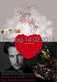 Valentinstags Event Live Music  Saxophon@Pizzeria Da Contessa 19