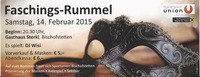 Faschings-rummel 2015 @Gasthof Sterkl