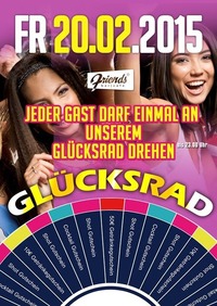 Glücksrad@Friends Show-Cocktailbar