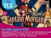 Captain Morgan Party @Maurer´s