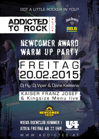 Addicted to Rock - Austrian Newcomer Award Warm Up Party@U4