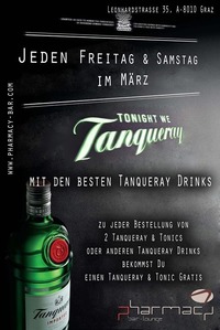 Tonight We Tanqueray@Pharmacy