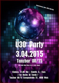 Ü30 Party@Tanzbar 08-15