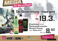 Mega 3D-MovieNight - Die Bestimmung - Insurgent in 3D