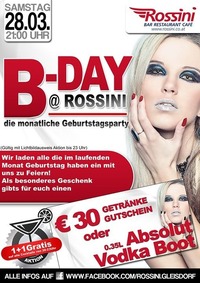 B-Day @Rossini