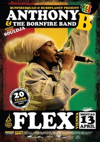 Anthony B. & The Bornfire Band - 20th Anniversary@Flex