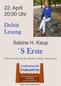 Sabine H. Kaup liest @Traditionscafé Industrie