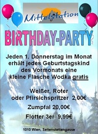 Birthday Party@Mittelstation