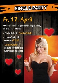 Hasenfalle Single Party@Hasenfalle