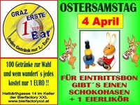 Ostersamstag Party@1-Euro-Bar