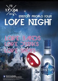 Love Night #Eristoff Promo Tour@Johnnys - The Castle of Emotions