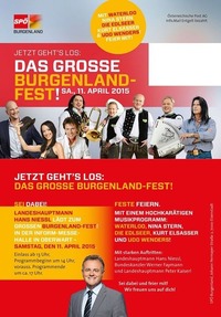 Das große Burgenlandfest@Mezo Messezentrum Oberwart 