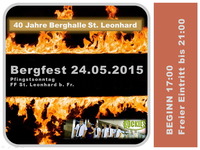 Bergfest 2015 - Jubiläum!