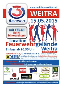 Ö3 Disco Weitra 2015@Feuerwehrgelände Weitra