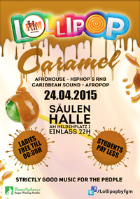 Lollipop Caramel@Saeulenhalle