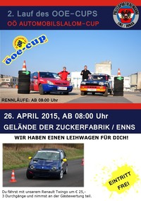 2. Lauf des OÖ-Automobilslalom Cups in ENNS