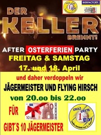 Der Keller brennt@1 EURO BAR