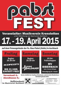 Pabst Fest 2015@Pabsthalle