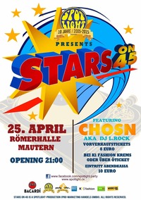 Stars on 45 - Strictly Vinyl Edition Vol. 1@Römerhalle Mautern