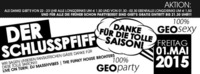 GEO Saisonschluss Party