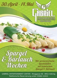 Spargel & Bärlauch Wochen@Gabriel Entertainment Center