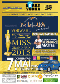 Miss Grand Prix - Finale Wien @Bettel-Alm