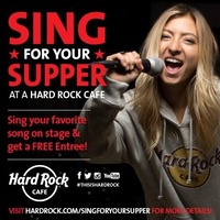 Sing For Your Supper: Einzigartiger Karaoke-Abend@Hard Rock Cafe Vienna