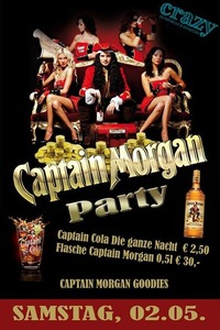 Captain Morgan Party@Crazy