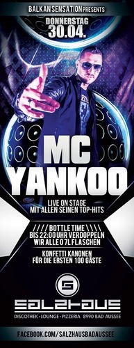 Balkan Sensation mit  Mc Yankoo @Salzhaus