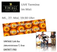 70er & 80er Party mit Live Musik@VINTAGE Café Bar