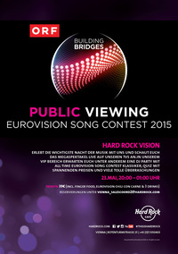 Einmaliger Eurovision Spirit und Partystimmung: 60. Eurovision Song Contest Live im Hard Rock Cafe Wien erleben