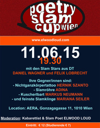 Saisonfinale Poetry Slam Cup Wien mit Daniel Wagner und Felix Lobrecht@Aera