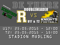 Double-Header AFC Rangers - Vienna Knights@Stadion Mödling