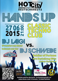 HandsUp - Deutschkreutz  Classic Techno Club@HotCity Eventsclub Deutschkreutz