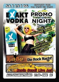 Exact Vodka Promo Night