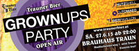 Grown Ups Party Open Air@Trauner Bier