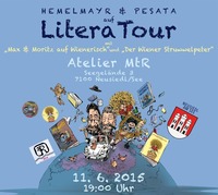 Harald Pesata & Christian Hemelmayr - Die LiteraTour 2015@Atelier MtR