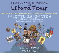 Harald Pesata & Christian Hemelmayr - Die LiteraTour 2015@Gasthaus Weidinger