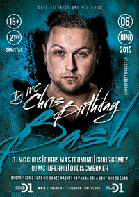 DJ Mc Chris Birthday Bash@Club D1