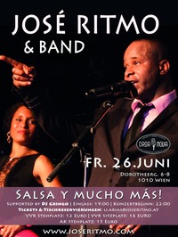 Jose Ritmo in concert - Salsa y mucho mas im Herzen Wiens@Casanova Vienna