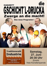 Die Gschichtldrucka@Traditionscafé Industrie