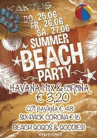 Summer Beach Party@Kaktus Bar