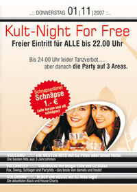 Kult Night for free@Vulcano