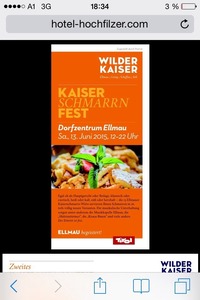 Kaiserschmarrnfest Ellmau@Ellmau Zentrum