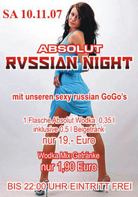 Absolut Russian Night@Ballhaus Freilassing